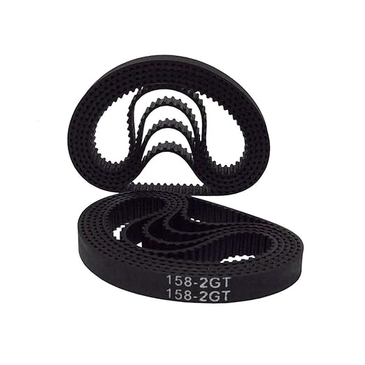 GT2 Close-Loop 158mm Long & 6mm-Width Rubber Timing Belt for 3D Printer GT2 Close-Loop 158mm Long & 6mm-Width Rubber Timing Belt for 3D Printer