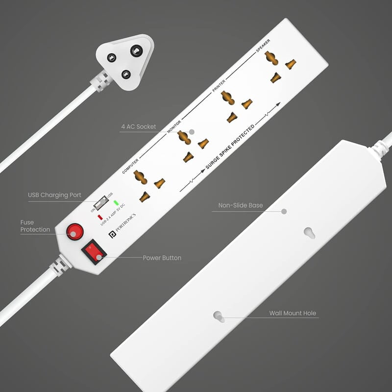 PORTRONICS 1292 Power Plate 4