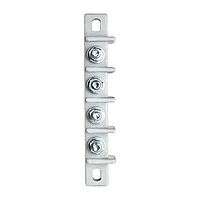 200 Amp 4 Pole Grey Standard Connection Plate | TPN-200 200 Amp 4 Pole Grey Standard Connection Plate | TPN-200