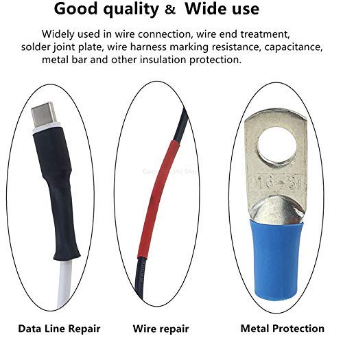 Heat Shrink Wrapping Tube 12mm Repair Mobile Phone Charger Cables, Head Set Wires, Electrical Cables (White) Heat Shrink Wrapping Tube 12mm Repair Mobile Phone Charger Cables, Head Set Wires, Electrical Cables (White)