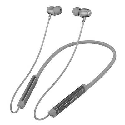 Portronics Harmonics Z9 Wireless Bluetooth in Ear Neckband with Mic, 40 Hours Playtime, Metallic Finish, BT5.3V, 10mm Dynamic Driver, Dual Pairing, Magnetic Buds, Type C Fast Charging Portronics Harmonics Z9 Wireless Bluetooth in Ear Neckband with Mic, 40 Hours Playtime, Metallic Finish, BT5.3V, 10mm Dynamic Driver, Dual Pairing, Magnetic Buds, Type C Fast Charging