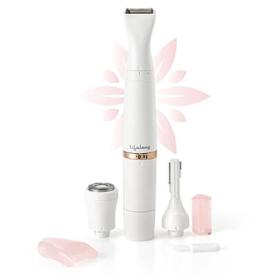 Lifelong Rechargeable Trimmer for Women 4 in 1 Women Trimmer, Bikini Trimmer for Women, 60 Minutes Runtime