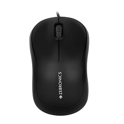 Zebronics Comfort Wired Mouse