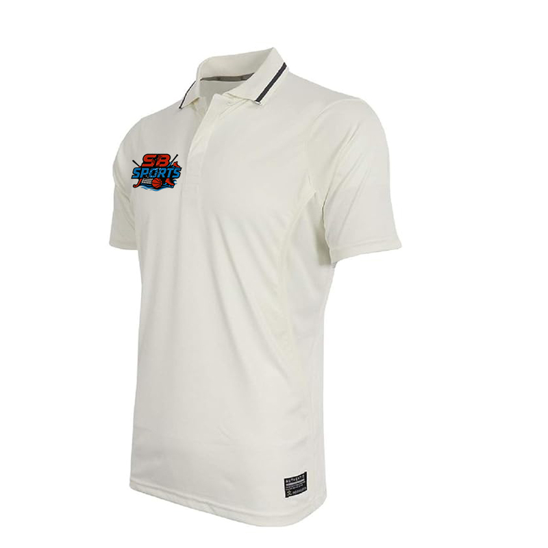 Cricket Whites T-Shirt – Breathable, Lightweight Sportswear for Match Day & Practice