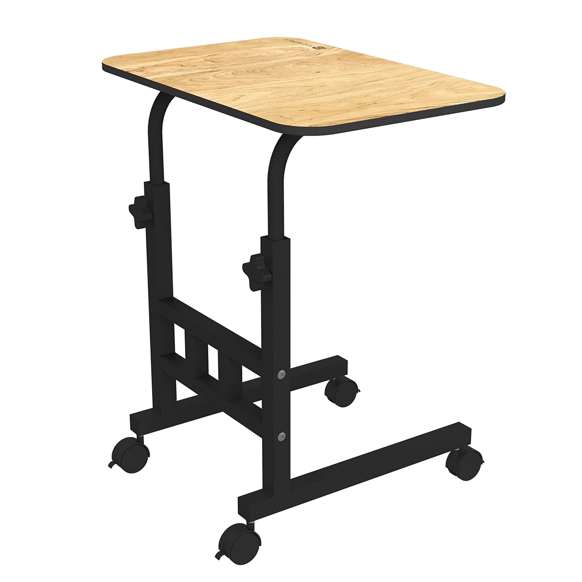 Portronics My Buddy D Wood Multipurpose Movable & Adjustable Table for Computer & Laptop(Brown) Portronics My Buddy D Wood Multipurpose Movable & Adjustable Table for Computer & Laptop(Brown)