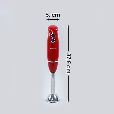 Wonderchef Crimson Edge 400 W Electric Hand Blender 2 Speed Selection Wonderchef Crimson Edge 400 W Electric Hand Blender 2 Speed Selection