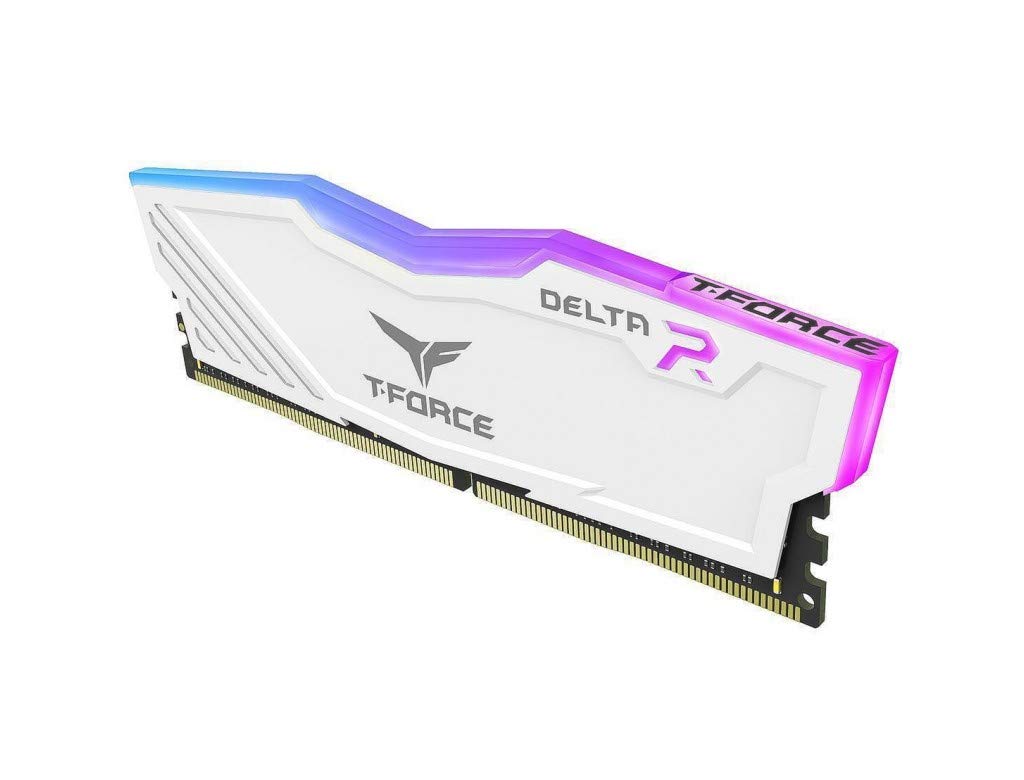 TeamGroup T-Force Delta RGB DDR4 Desktop Gaming Memory, Metal Heatsink, ARGB Motherboard Sync, XMP 2.0, for Intel/AMD CPU, High Performance Low Latency RAM Module TeamGroup T-Force Delta RGB DDR4 Desktop Gaming Memory, Metal Heatsink, ARGB Motherboard Sync, XMP 2.0, for Intel/AMD CPU, High Performance Low Latency RAM Module