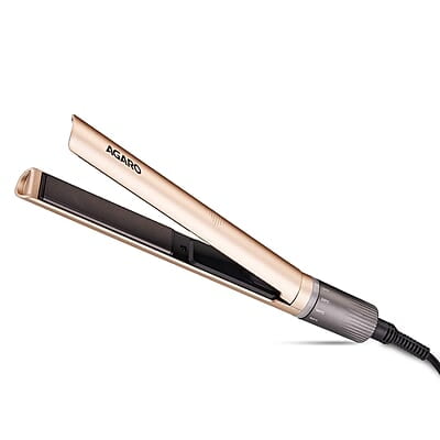 AGARO Hair Straightener, Ceramic Coated Floating Plates, Adjustable Temperature