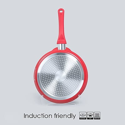 Wonderchef Royal Velvet Non-Stick Dosa Tawa 3 mm  28cm Non-Stick Tawa Virgin Grade Aluminium
