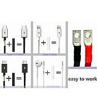 Heat Shrink Wrapping Tube 6mm Repair Mobile Phone Charger Cables, Head Set Wires, Electrical Cables Meter (Black) Heat Shrink Wrapping Tube 6mm Repair Mobile Phone Charger Cables, Head Set Wires, Electrical Cables Meter (Black)