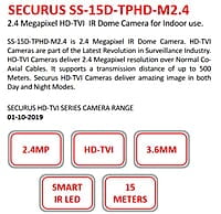 SECURUS SS-15D-TPHD-M2.4 SECURUS SS-15D-TPHD-M2.4