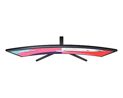 Samsung (59.8Cm) Fhd, 75 Hz, 1800R Monitor 24-Inch (LS24C334)