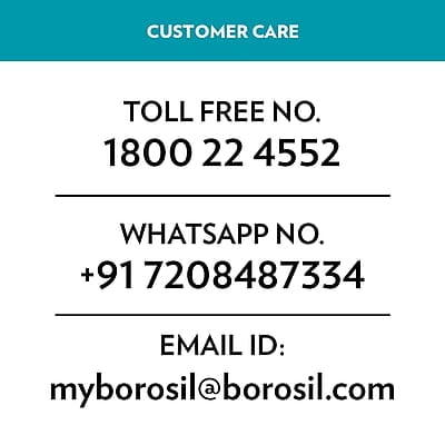 Borosil Pronto Induction Base Inner Lid Stainless Steel Pressure Cooker, 6.8 mm Thick Base, 6.5 L