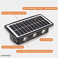 Outdoor 6 Led Up and Down Waterproof Wall lamp for Home Decor, Garden, Courtyard, & Balcony