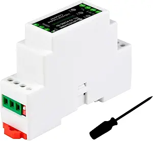 Rail-mount TTL To RS485 Galvanic isolated Converter, 600W Lightningproof & Anti-Surge, Multi-Isolation Protection)