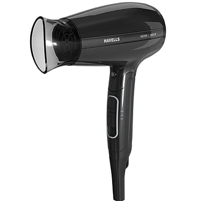 Havells 1600W Unisex Foldable Hair Dryer 2 Heat Settings With Cool Shot (Hot/Warm) Effortless Hair Styling