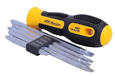 Jon Bhandari Screwdriver Set Multi-Purpose 10 in 1