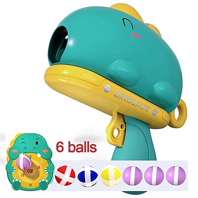 Dinosaur Toy Gun- Foam Bullet Blaster-Dart Target Games for Kids- Indoor Toys 3-7 Years- Gifting Toys
