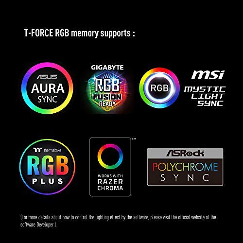TeamGroup T-Force Delta TUF DDR4 RAM Kit, Desktop Gaming Memory, Metal Heatsink, ARGB Sync, XMP 2.0, for Intel/AMD CPU, High Performance Low Latency Module TeamGroup T-Force Delta TUF DDR4 RAM Kit, Desktop Gaming Memory, Metal Heatsink, ARGB Sync, XMP 2.0, for Intel/AMD CPU, High Performance Low Latency Module
