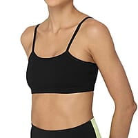 Girls Padded Training Bra, Crop Cami Training Bras for Girls. Sports bra with Non-Removable Padding, Uniform bra, Starter Bra, Begginers Bra-Black Girls Padded Training Bra, Crop Cami Training Bras for Girls. Sports bra with Non-Removable Padding, Uniform bra, Starter Bra, Begginers Bra-Black