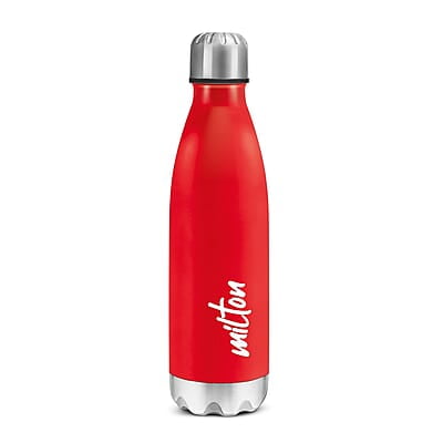 MILTON Shine 800 Stainless Steel Water Bottle, 700 ml Single walled  Leak Proof
