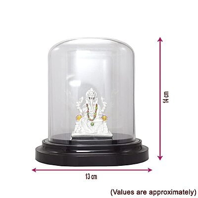 999 Pure Silver Vinayagar Idol