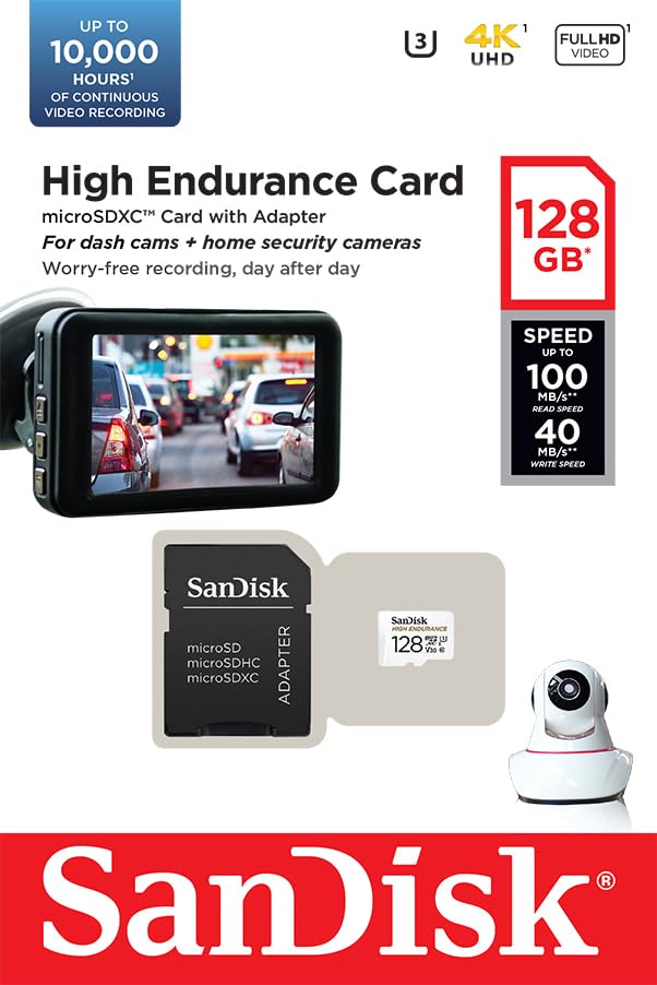 SanDisk High Endurance microSD Card SanDisk High Endurance microSD Card