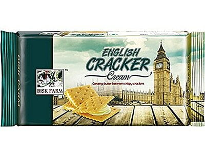 Bisk Farm English Cracker Cream 150g