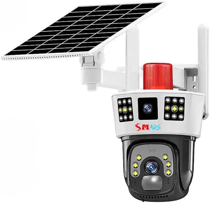 Triple Camera Cctv Triple View Dual Camera Solar Camera Triple Camera Cctv Triple View Dual Camera Solar Camera