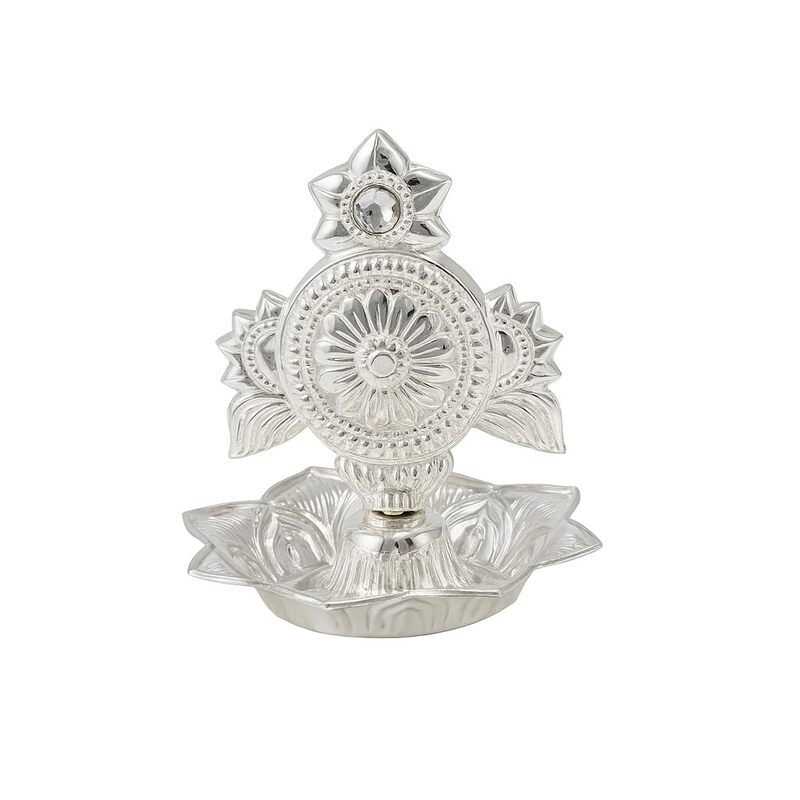 Silver Chank/Chakra Incense Holder