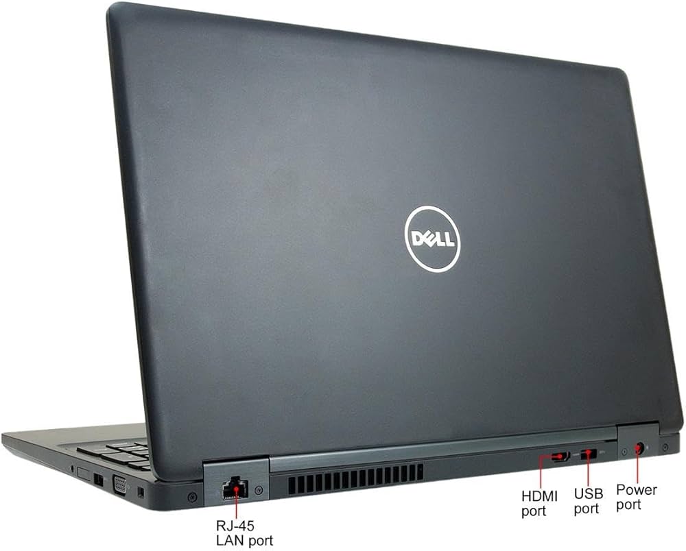 Dell Latitude 5580 Touch Screen Laptop i5 7th 8GB RAM 256GB SSD, 15.6 inches with Numerical Keyboard