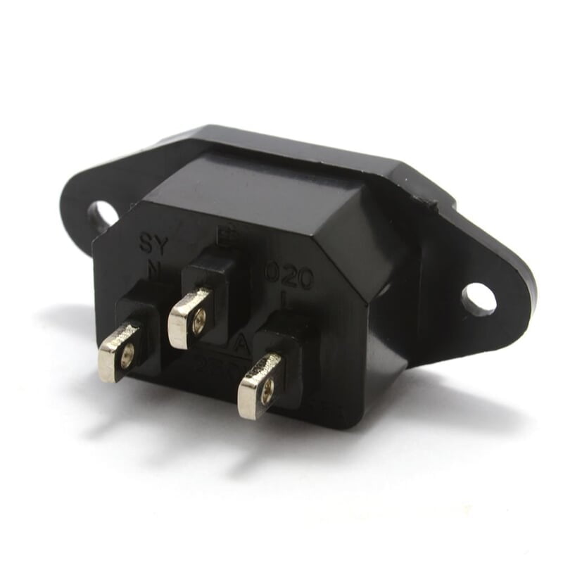 Panel Mount Plug SMPS Connector Panel Mount Plug SMPS Connector