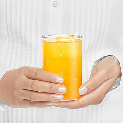 Borosil Vision Glasses Galaxy (Transparent, 350ml) Set of 6