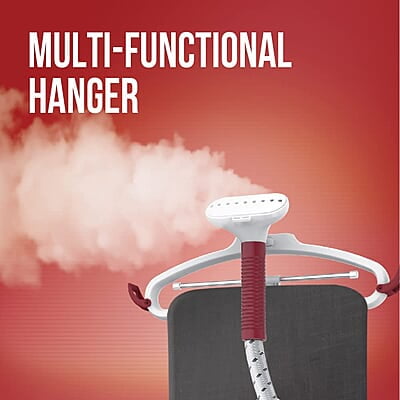 Havells Steamo 1800 Watt Garment Steamer (Red & White) (Ghggsbtr180), 1800 Watt