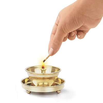 Borosil Medium Brass Diffuser