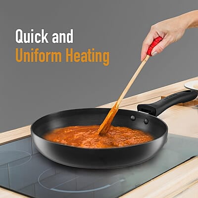 KENT Hard Anodised Frying Pan 22 CM 1.4L 3.25mm Thick Base KENT Hard Anodised Frying Pan 22 CM 1.4L 3.25mm Thick Base