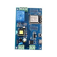 AC90-250V ESP8266, Wireless WIFI Relay, Module 1 Channel ESP-, 12F Wifi Development, Board AC/DC 5V/7-28V/5-, 80V Power Supply