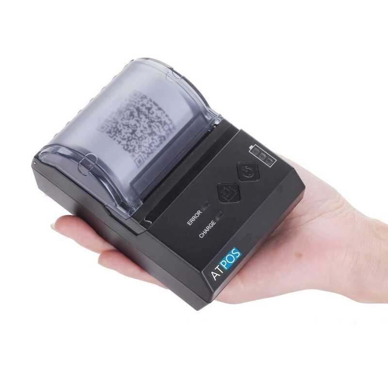 Atpos Bluetooth E-200 Wireless Portable Thermal Receipt Printer Atpos Bluetooth E-200 Wireless Portable Thermal Receipt Printer