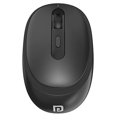 Portronics Toad 27 Wireless Mouse, Silent Buttons, 2.4 GHz with USB Nano Dongle for PC/Mac/Laptop, Auto Power saving Mode, Adjustable DPI Button