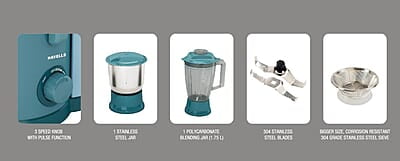 Havells Electro 2 Jar 700 Watts Heavy Duty Juicer Mixer Grinder 2L Detachable Pulp Container Havells Electro 2 Jar 700 Watts Heavy Duty Juicer Mixer Grinder 2L Detachable Pulp Container