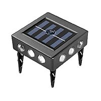 Square Crab 12 Led All Side Solar Light  LED Wall Lights Solar Powered, Porch Light, Outdoor