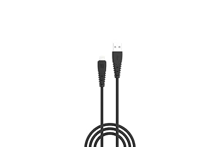 Portronics Konnect Core 8 PIN Cable Tangle-Free with 3A Rapid Charging & 480mbps Data Transmission, 1 Meter Length(Black) Portronics Konnect Core 8 PIN Cable Tangle-Free with 3A Rapid Charging & 480mbps Data Transmission, 1 Meter Length(Black)