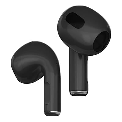 Zebronics SOUND BOMB 9 Semi in ear Bluetooth v5.2 TWS earbuds with 16H backup, ENC Calling, Gaming mode (Upto 50ms), Voice assistant, Flash connect, Silicone case, Splash proof and Type C