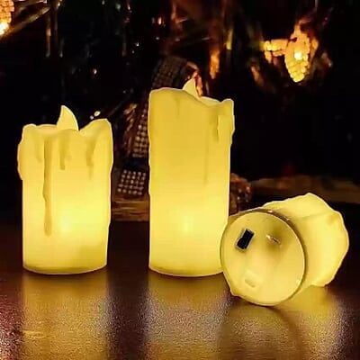 Flameless LED Tealight Candle for Diwali Flameless LED Tealight Candle for Diwali