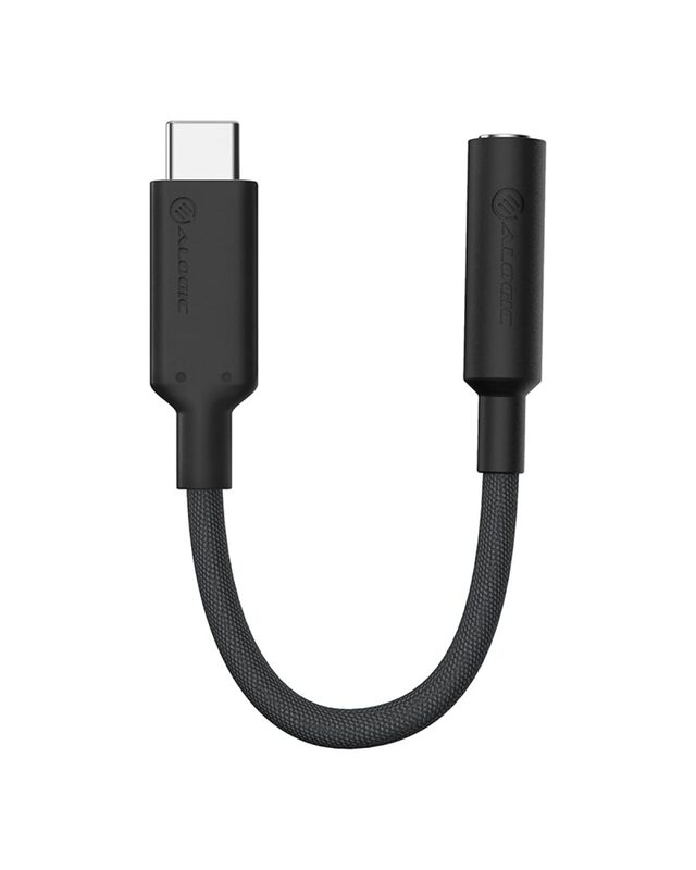 ALOGIC Elements PRO 10cm USB-C to 3.5mm Audio Adapter โ Black | ELPC35A-BK ALOGIC Elements PRO 10cm USB-C to 3.5mm Audio Adapter โ Black | ELPC35A-BK