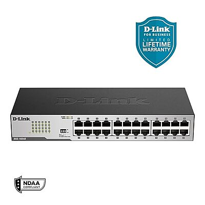D-Link DGS-1024D, Unmanaged 24 Port, DGS-1024D