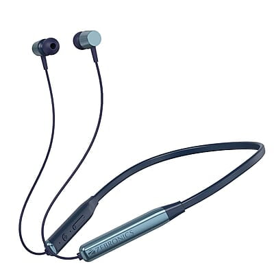 ZEBRONICS Zeb-Evolve BTv5.0, Voice Assistant, Rapid Charge, Dual Pairing, Call Function, Magnetic Earpiece Bluetooth Wireless in Ear Earphones with Mic