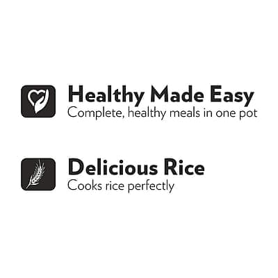 Borosil Pronto Deluxe II Rice Cooker, 1.8L