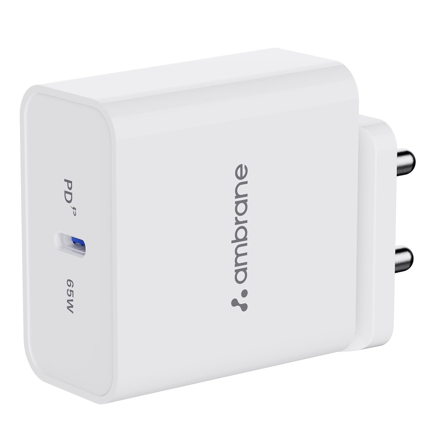 Ambrane 65W Charger with Type C to C cable