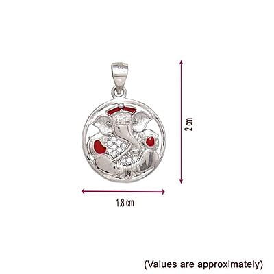 Sterling Silver Ganpathy Pendant